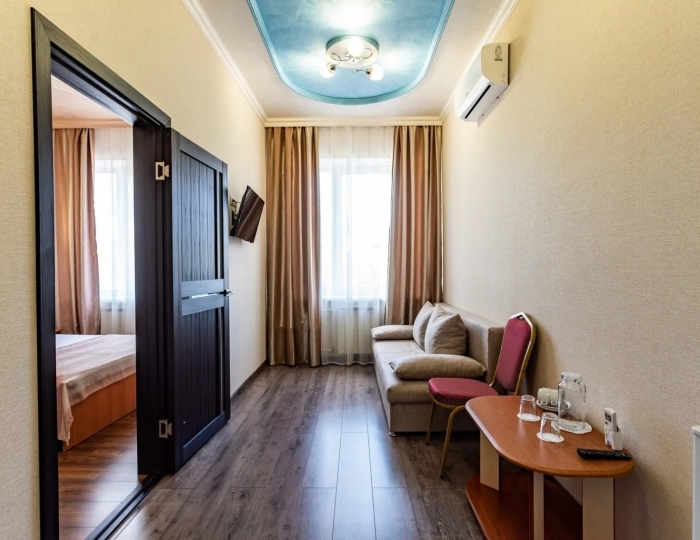 ЭКОНОМ 2-МЕСТНЫЙ 2-КОМНАТНЫЙ (БЕЗ БАЛКОНА, КОРПУС № 4) - Санаторий «Русь» Геленджик