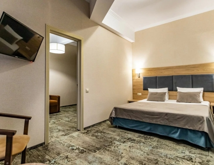 ПРЕМИУМ 2-МЕСТНЫЙ 2-КОМНАТНЫЙ (КОРПУС А, С) - Санаторий «Русь» Геленджик