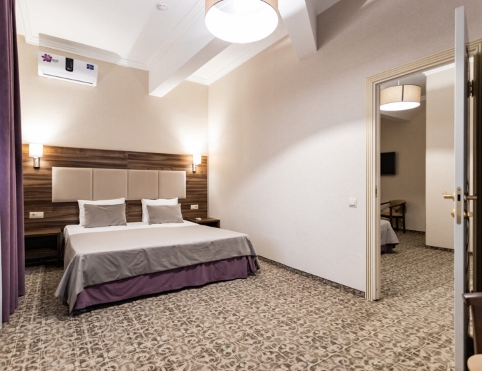 ПРЕМИУМ 4-МЕСТНЫЙ 2-КОМНАТНЫЙ (КОРПУС А, С) - Санаторий «Русь» Геленджик